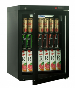 Холодильный шкаф Polair DM102-Bravo черный - фото 1