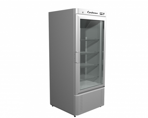 Холодильный шкаф Полюс Carboma V700 С (стекло) INOX - фото 3