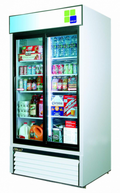 Холодильный шкаф со стеклянной дверью Turbo air FRS-1000R - фото 1