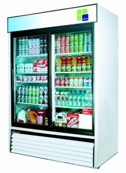 Холодильный шкаф со стеклянной дверью Turbo Air FRS-1300R - фото 1
