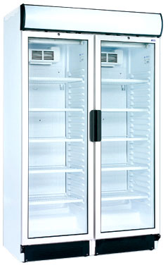 Холодильный шкаф Ugur S 748 DL (2 расп. стекл.двери+лайтбокс) - фото 1