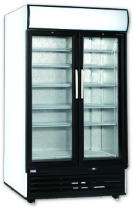 Холодильный шкаф Ugur S 980 DL (2 стекл. двери-купе+лайтбокс) - фото 1