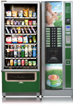 Комбинированный торговый автомат Unicum RossoBar Long - фото 2