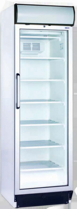 Морозильный шкаф Ugur F 370 L (стеклянная дверь+лайтбокс) - фото 1