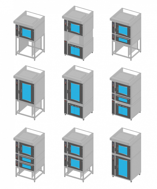 Печь конвекционная Bake Off Mistral 10 TTR M14 Vision - фото 2