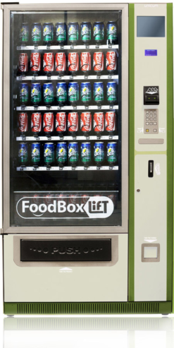 Снековый торговый автомат Unicum Food Box Lift для установки в термобокс - фото 3