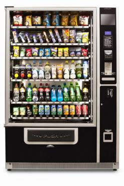 Снековый торговый автомат Unicum Food Box Long (72 ячейки) без холодильника - фото 4