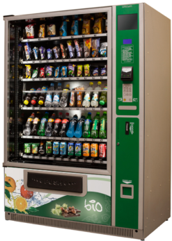 Снековый торговый автомат Unicum Food Box Long (72 ячейки) без холодильника - фото 2
